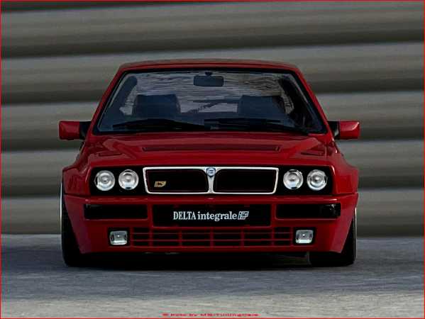 1:18 LANCIA DELTA Integrale HF / Mod.91 Red Edition